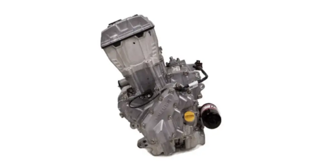 A 570cc engine used in the Polaris Ranger