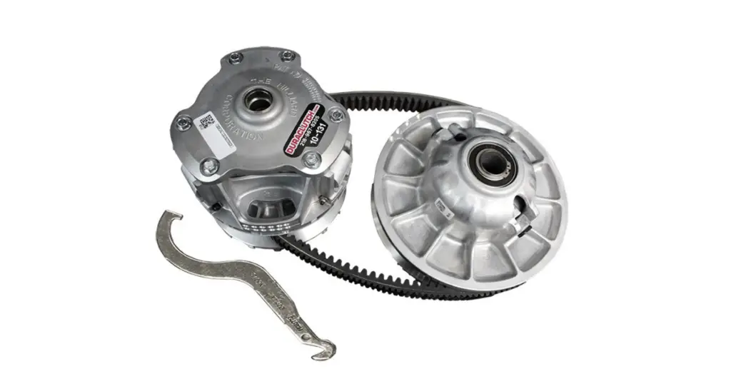 an example of a clutch kit used for clutch replacement in Polaris Rangers