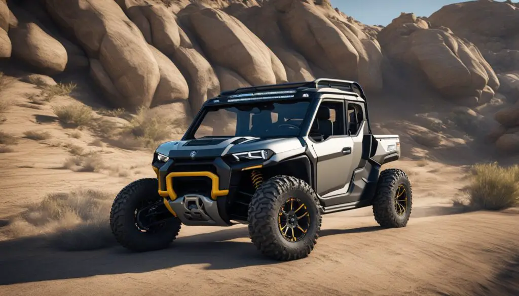 The rugged terrain causes strain on the transmission of the Can Am Defender, leading to potential mechanical issues