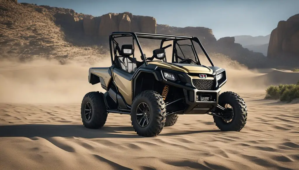 The Honda Pioneer 1000 shows design flaws in the uncomfortable seating and awkward controls
