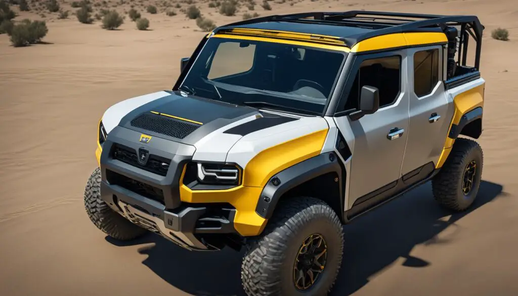 The Can-Am Defender's electric window malfunctions, with wires tangled and glass stuck halfway down