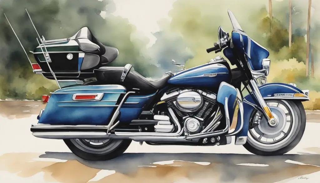 The Electra Glide through the years, from its peak to its lowest point
