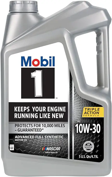 Mobil 1 full synthetic oil product image
