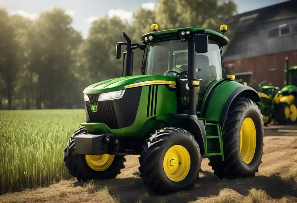 The John Deere D Series and S Series tractors boast advanced comfort and convenience features, including ergonomic seating and easy-to-use controls
