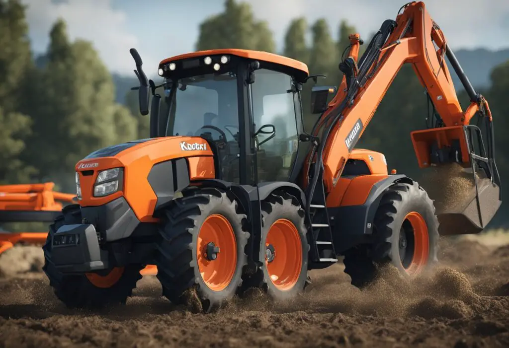 The Kubota LX3310 tractor struggles to attach and integrate implements, causing frustration and inefficiency