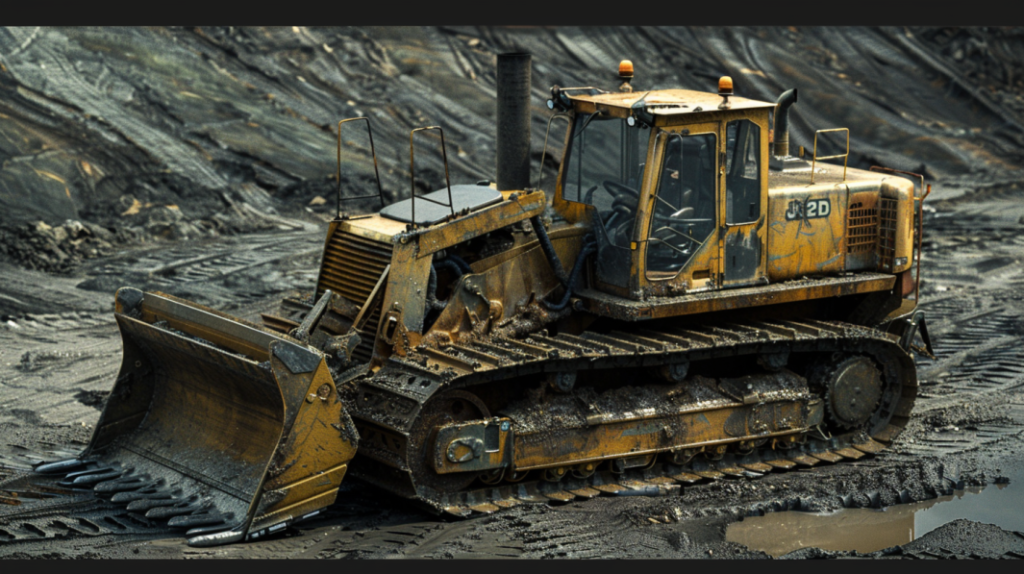 John Deere 323D compact track loader with visible issues like leaking hydraulic fluid, worn-out tracks, and a non-functional engine. Display clear signs of wear and tear.